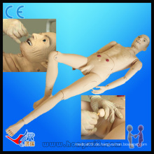 Advanced Medical Nursing Manikin, voll funktionsfähige ältere männliche Mannequin